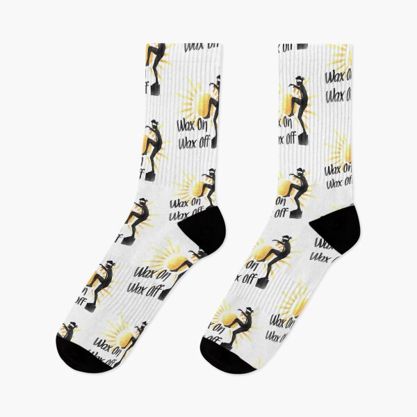 Item preview, Karate Kid Wax On Crane Kick - Martial Arts Vintage Silhouette 80's Illustration designed and sold by Nick Starn.
