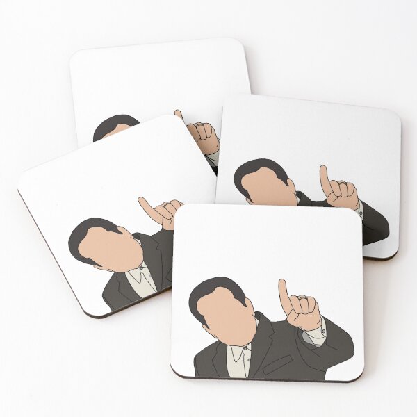 Item preview, Monje apuntando dibujos animados minimalistas designed and sold by jlags98.