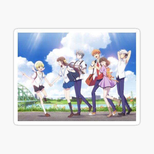 FRUITS BASKET Pegatina