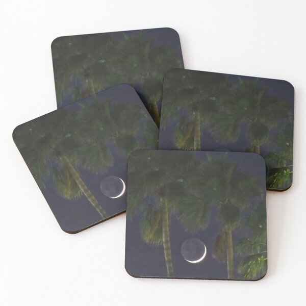 Item preview, Crescent Moon And Palms designed and sold by JackieSparrow23.