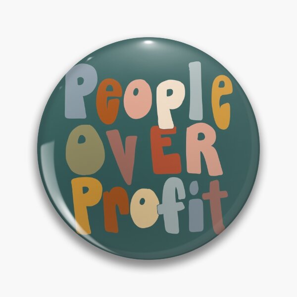 Item preview, PEOPLE OVER PROFIT designed and sold by rwulfekuhle.