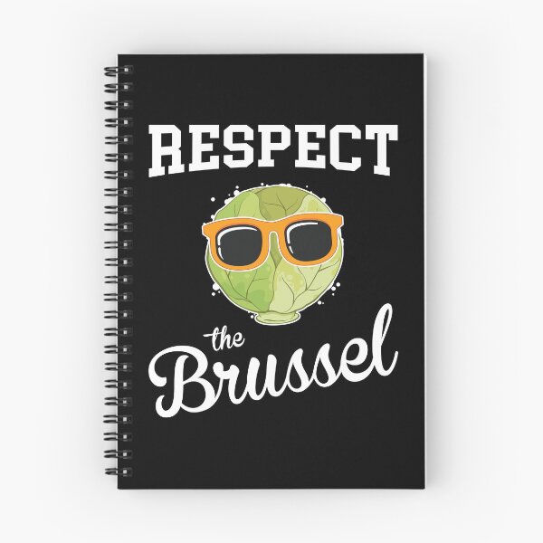 Item preview, Funny Vegetable Pun Respect Brussel Sprouts print designed and sold by jakehughes2015.
