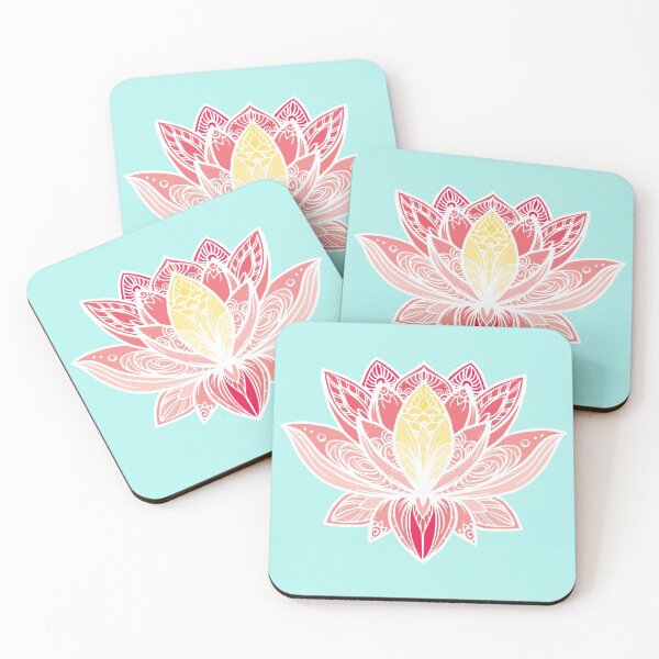 Item preview, Lotus Flower Mandala (Red and Yellow) designed and sold by squishyrainbow.