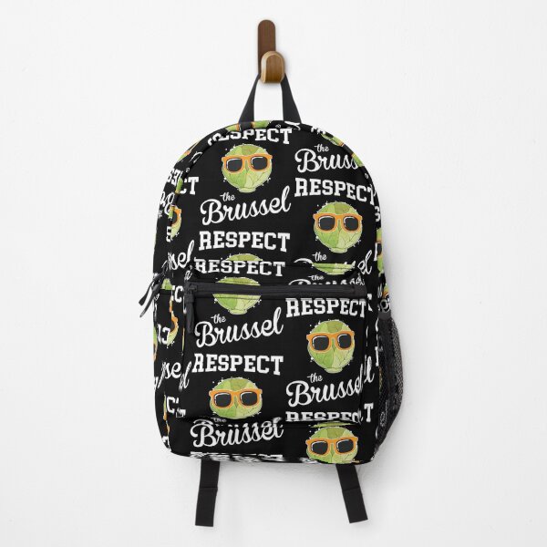 Item preview, Funny Vegetable Pun Respect Brussel Sprouts print designed and sold by jakehughes2015.