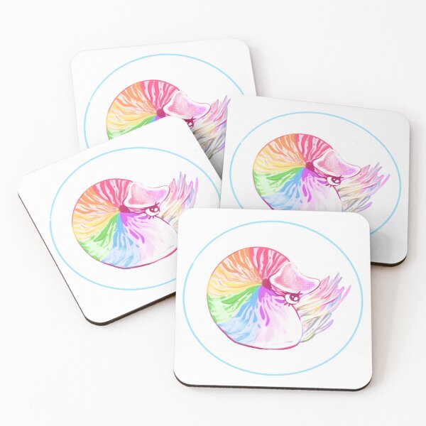 Item preview, Nautilus Cephalopod- Rainbow Gay Pride  designed and sold by Jae  Rainbow.