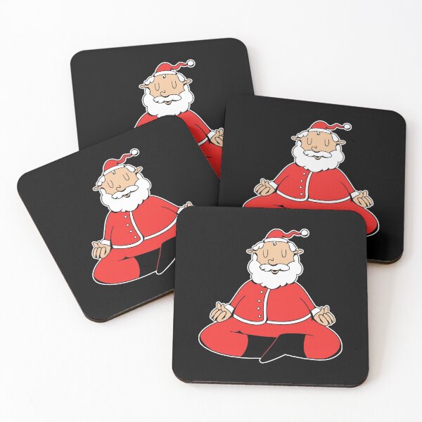Item preview, Santa Claus Meditating Christmas designed and sold by OnepixArt.
