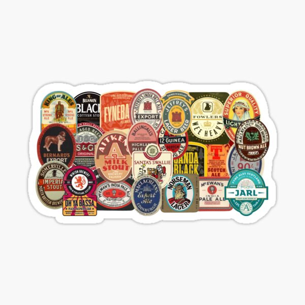 Item preview, Beers of Scotland designed and sold by teeandsympathy.