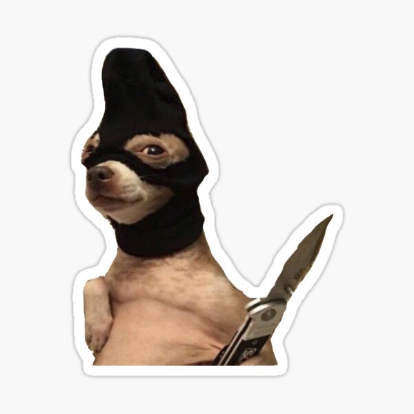 Aperçu de l'œuvre  funny dog meme créée et vendue par Bebouna.