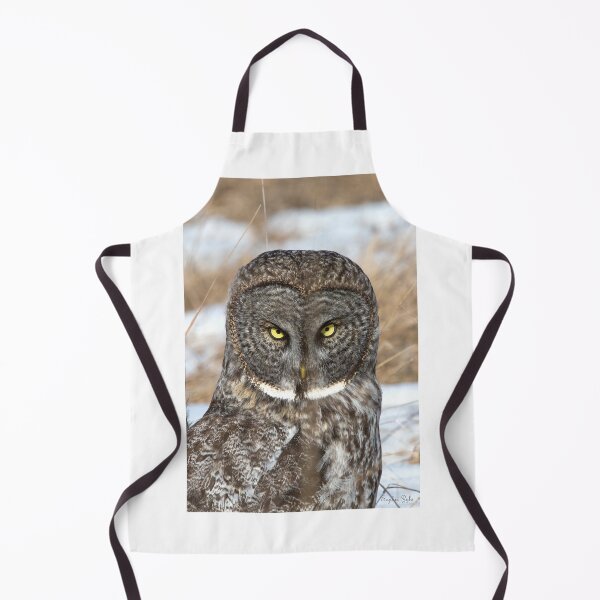 Item preview, Great Grey Owl In Snow designed and sold by SophieZylaPhoto.