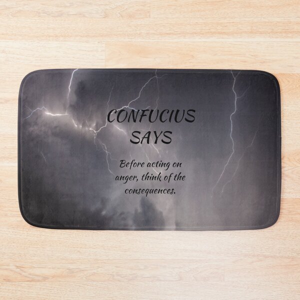 Item preview, Confucius Says Consequences of Anger designed and sold by starshiporion.