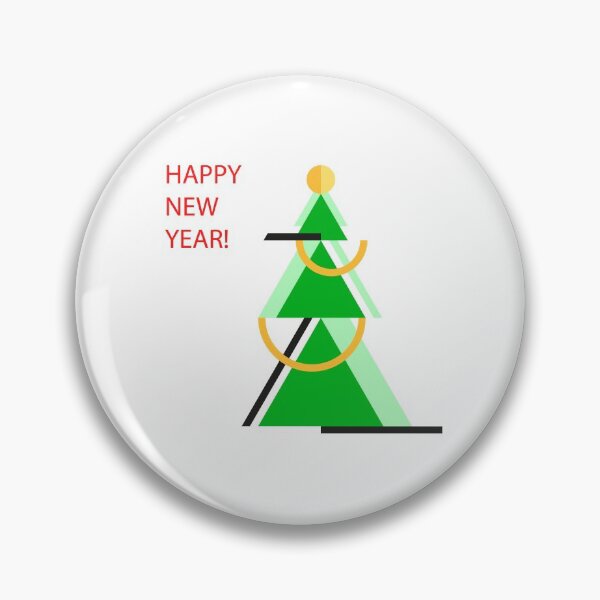 Item preview, Christmas tree on white background in minimal geometric design. designed and sold by KatyaVitchenko.