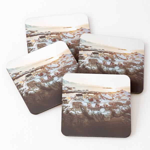 Item preview, reine village at the lofoten designed and sold by franckreporter.