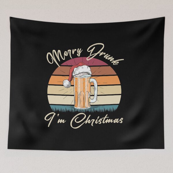 Item preview, Merry Drunk I'm christmas designed and sold by Mirnamar.