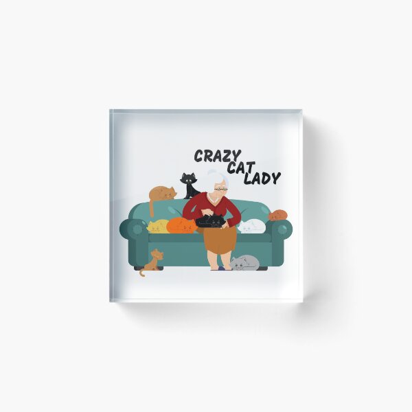 Item preview, Crazy Cat Lady designed and sold by BahiaStyle.