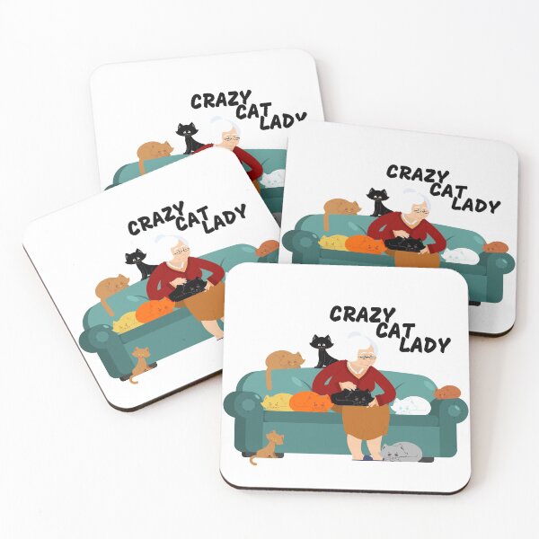 Item preview, Crazy Cat Lady designed and sold by BahiaStyle.