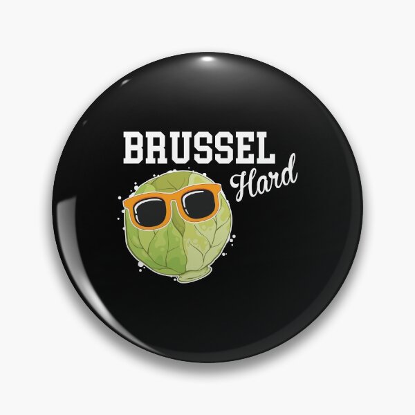 Item preview, Hard Funny Vegan Vegetable Pun Brussel Sprouts design designed and sold by jakehughes2015.