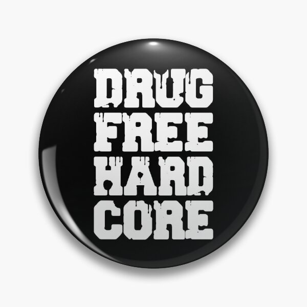 Item preview, Drug Free Hardcore Drip White designed and sold by Joseph Wade.