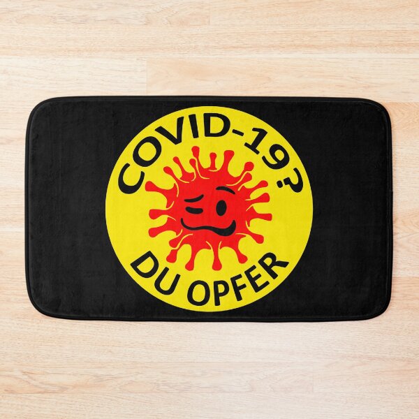 Artikelvorschau, COVID-19? Du Opfer; Deutschland; entworfen und verkauft von StickerApe.