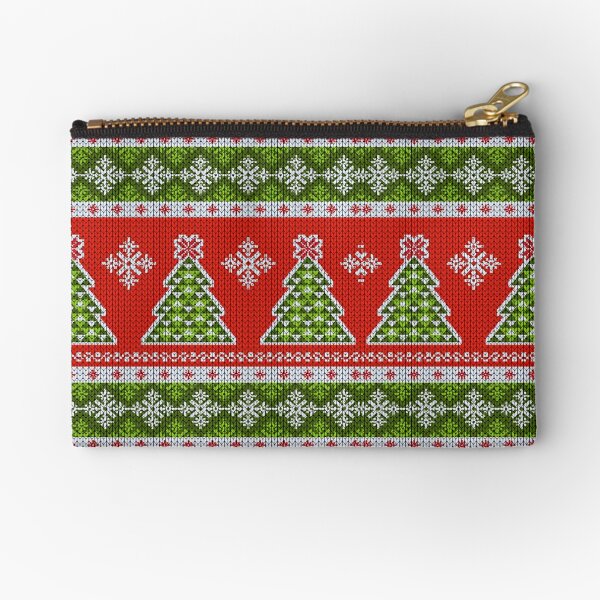 Ugly Christmas Sweater  Zipper Pouch