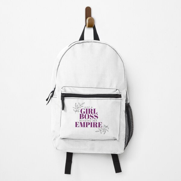 Item preview, Just a girl boss building her empire (grey and purple letters) designed and sold by my-wanderlustjo.