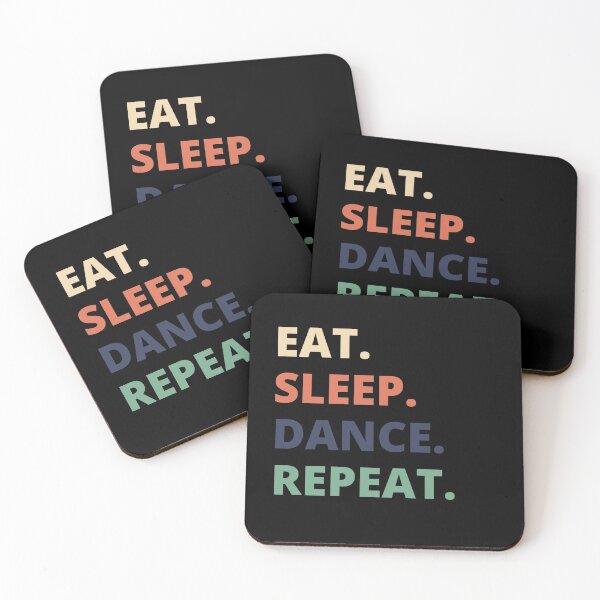 Item preview, Eat Sleep Dance Repeat designed and sold by vibrantyy.