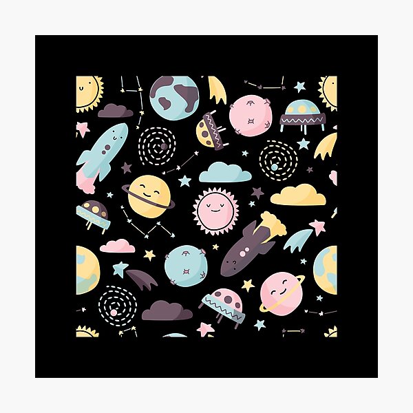Item preview, Space Cartoon Style designed and sold by Serotonin4u.