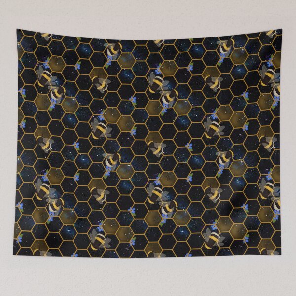Item preview, Forget Not The Space Bees designed and sold by deliinthesky.