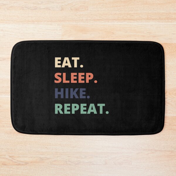 Artikelvorschau, Eat Sleep Hike Repeat entworfen und verkauft von vibrantyy.