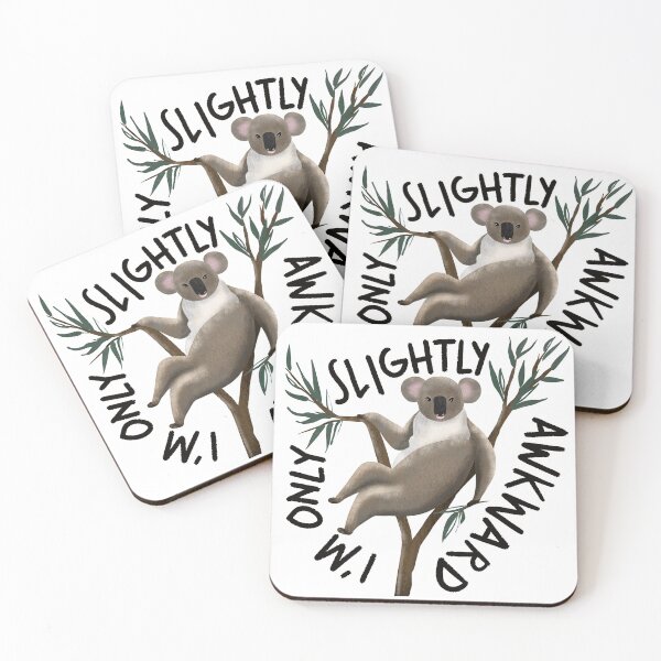 Item preview, AWKWARD KOALA designed and sold by Snehanirody.