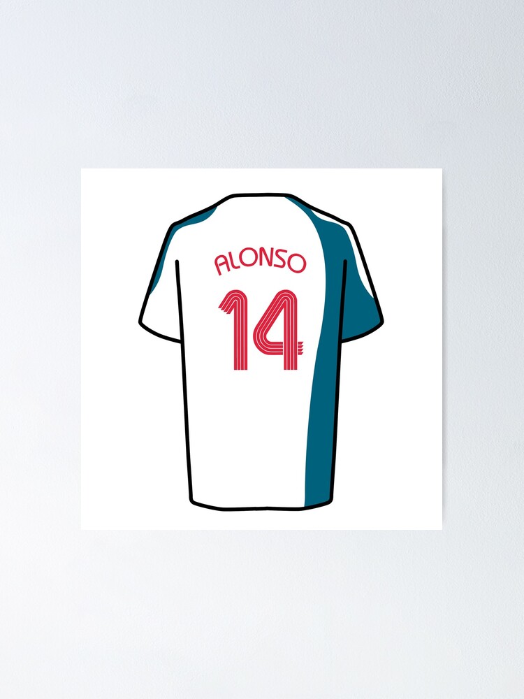 Rentmeester Transplanteren Slager Xabi Alonso 2006 Jersey" Poster for Sale by Zgjimi17 | Redbubble