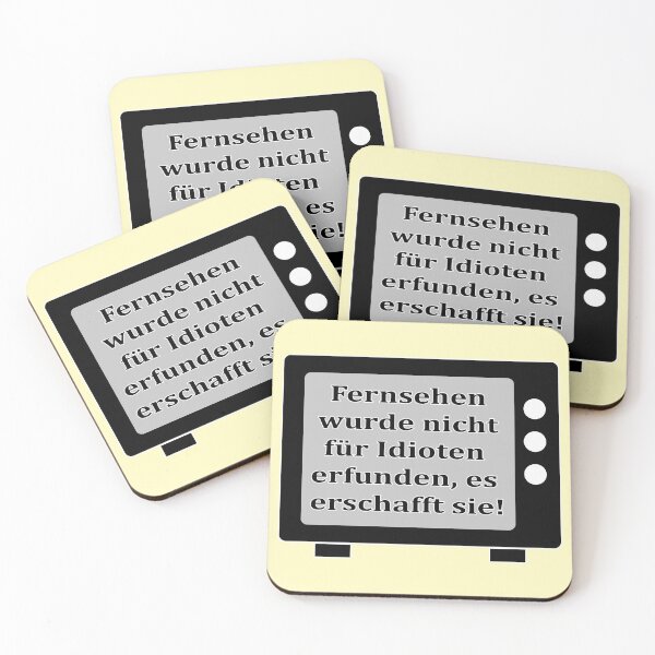 Item preview, Television and idiots designed and sold by ARTmanhART.