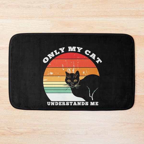 Item preview, only my cat understands me funny designed and sold by AmalGr.
