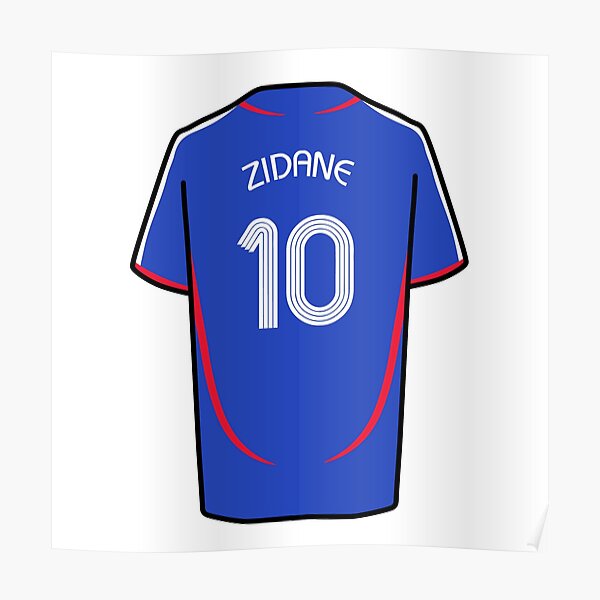 Zidane 2006 World Cup France Jersey – Champion F.C Retro Soccer Shirts