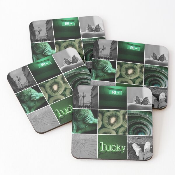 Item preview, Green and Grey Moodboard designed and sold by feardeargcrafts.