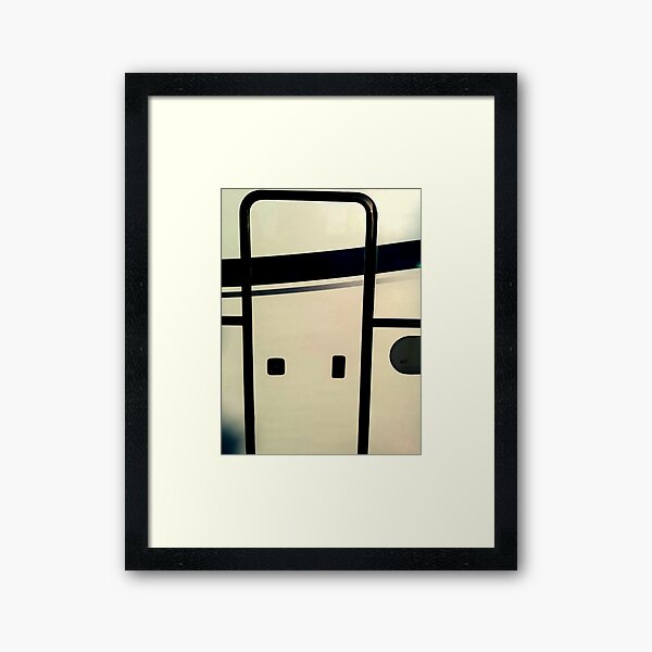 A Fake Door Framed Art Print