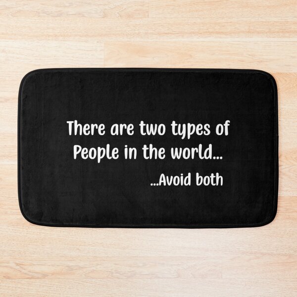 Item preview, There are two types of people in the world avoid both designed and sold by f2error.