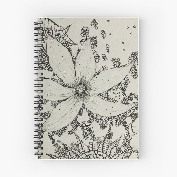 Artikelvorschau, Zentangle Blumen 4 entworfen und verkauft von CosmicFish2002.