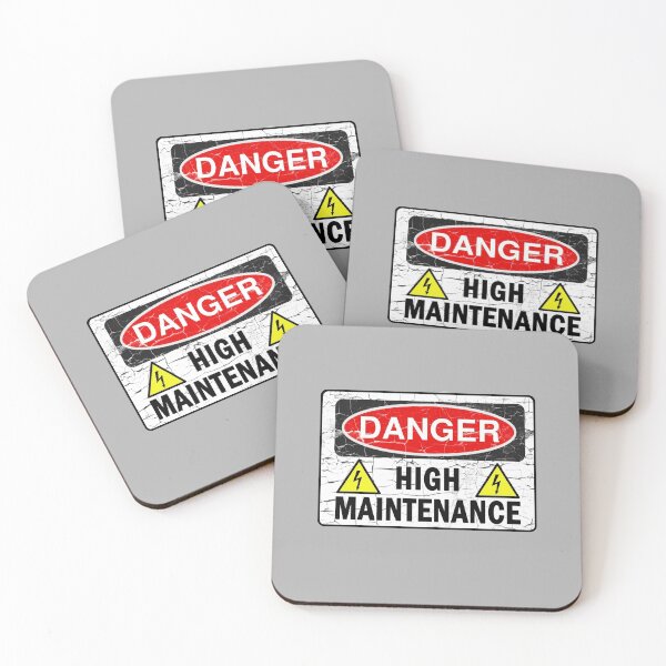 Item preview, Danger High Maintenance - Fun Gift for Girlfriends designed and sold by Richard529.