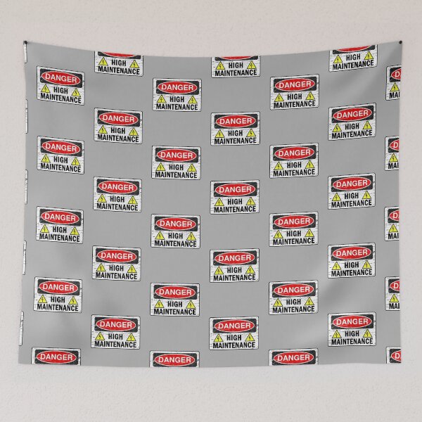 Item preview, Danger High Maintenance - Fun Gift for Girlfriends designed and sold by Richard529.