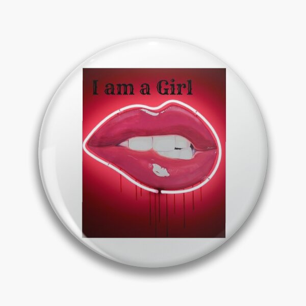 Item preview, I am a girl designed and sold by Rosegirlgirl.