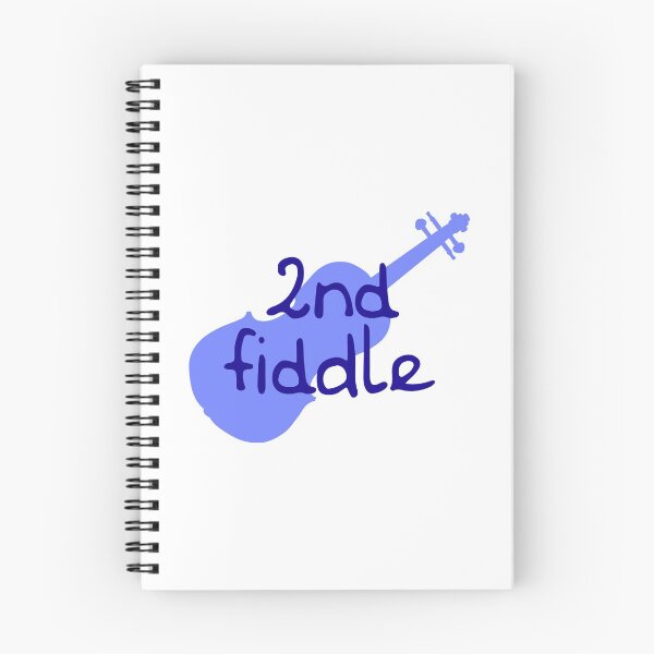 Item preview, 2nd Fiddle - Second Fiddle Violinist Musical (Blue) designed and sold by Seth's Tees.