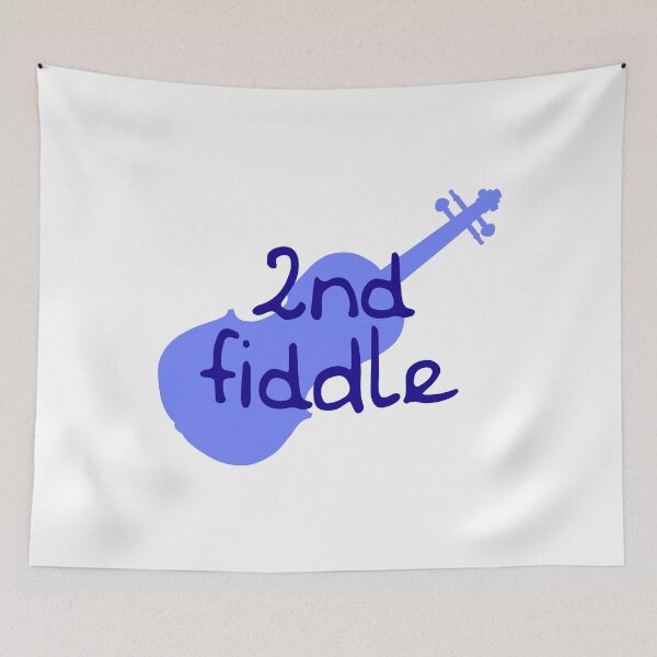 Item preview, 2nd Fiddle - Second Fiddle Violinist Musical (Blue) designed and sold by Seth's Tees.