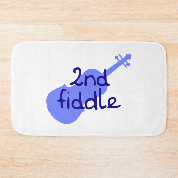 Item preview, 2nd Fiddle - Second Fiddle Violinist Musical (Blue) designed and sold by Seth's Tees.