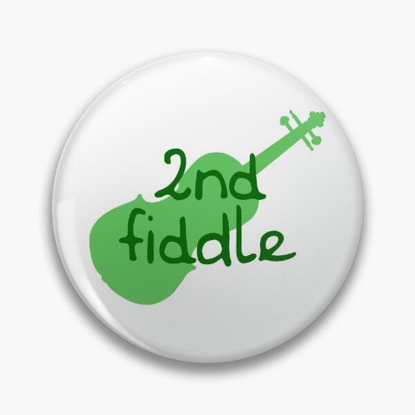 Item preview, 2nd Fiddle - Second Fiddle Violinist Musical (Green) designed and sold by Seth's Tees.