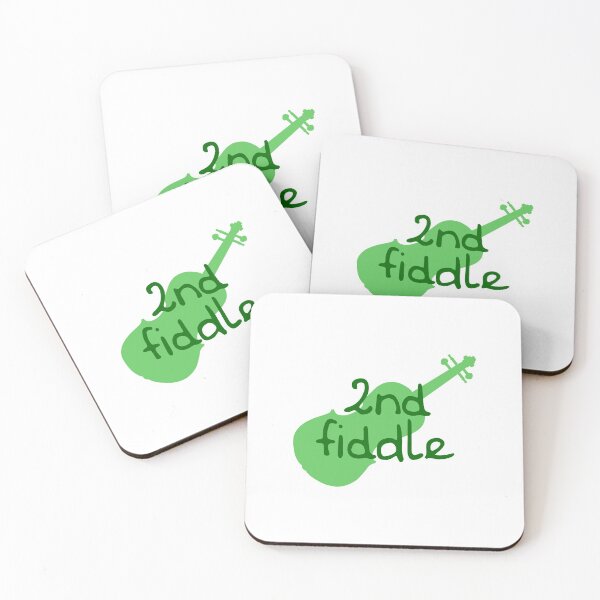 Item preview, 2nd Fiddle - Second Fiddle Violinist Musical (Green) designed and sold by Seth's Tees.