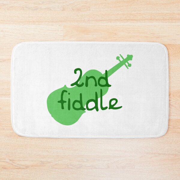 Item preview, 2nd Fiddle - Second Fiddle Violinist Musical (Green) designed and sold by Seth's Tees.