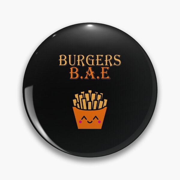 Item preview, Burger Fries Slightly Wrong Essential Classic Sticker And Shirt Design designed and sold by Glike.