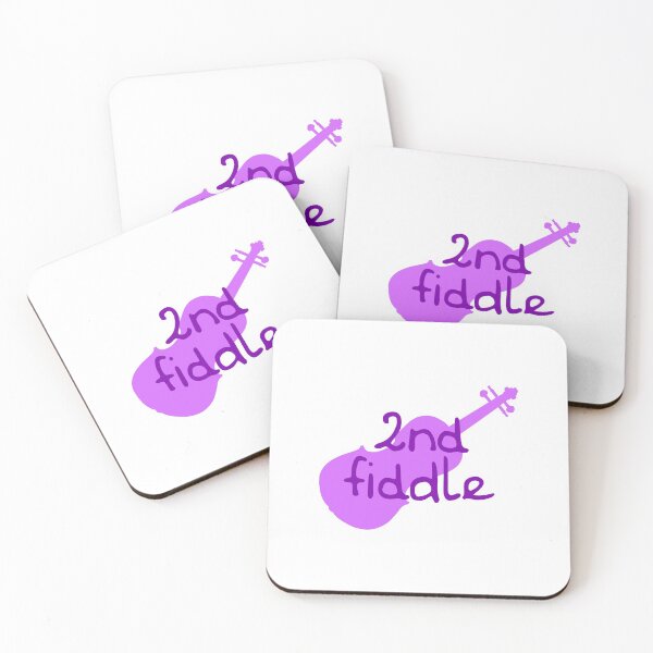 Item preview, 2nd Fiddle - Second Fiddle Violinist Musical (Purple) designed and sold by Seth's Tees.
