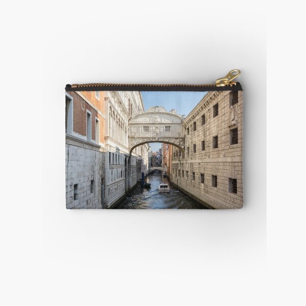 Item preview, Classic Venetian - a Water Taxi Boat Under the Bridge of Sighs designed and sold by Georgia Mizuleva.