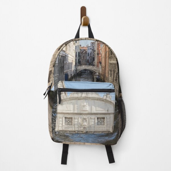 Item preview, Classic Venetian - a Water Taxi Boat Under the Bridge of Sighs designed and sold by Georgia Mizuleva.